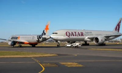 Sydney Airport close call Qantas jets taxiway investigation