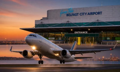 Belfast City Airport later 10.30pm flights master plan 2040