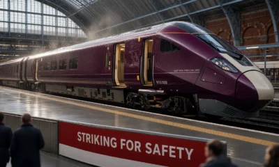 East Midlands Railway Class 810 Aurora strike bank holiday trains