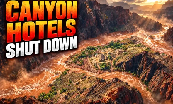 Grand Canyon hotels shut after Transcanyon pipe flood