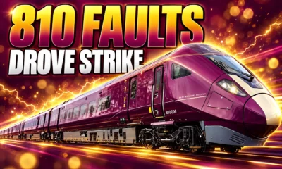 Hitachi 810 Aurora faults drove EMR bank holiday strike