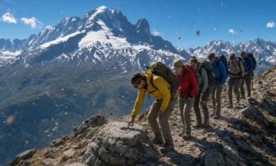 Mont Blanc hiking coolcation ranking Chamonix summer trails