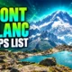 Mont Blanc ranks first coolcation hiking index 73.7