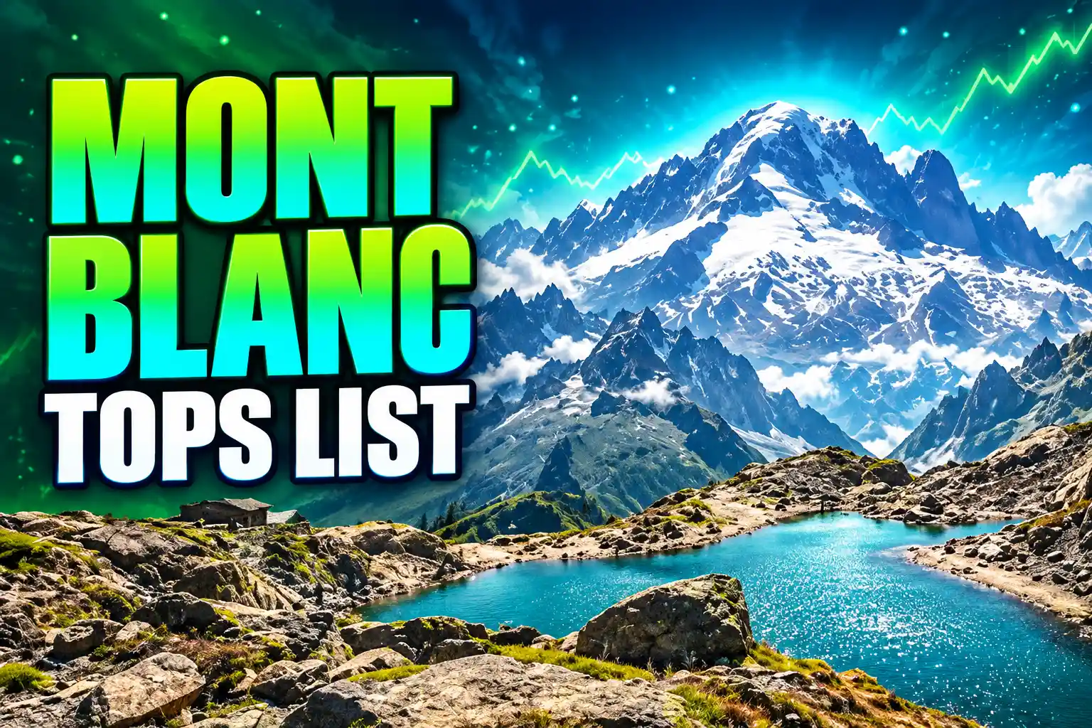 Mont Blanc ranks first coolcation hiking index 73.7