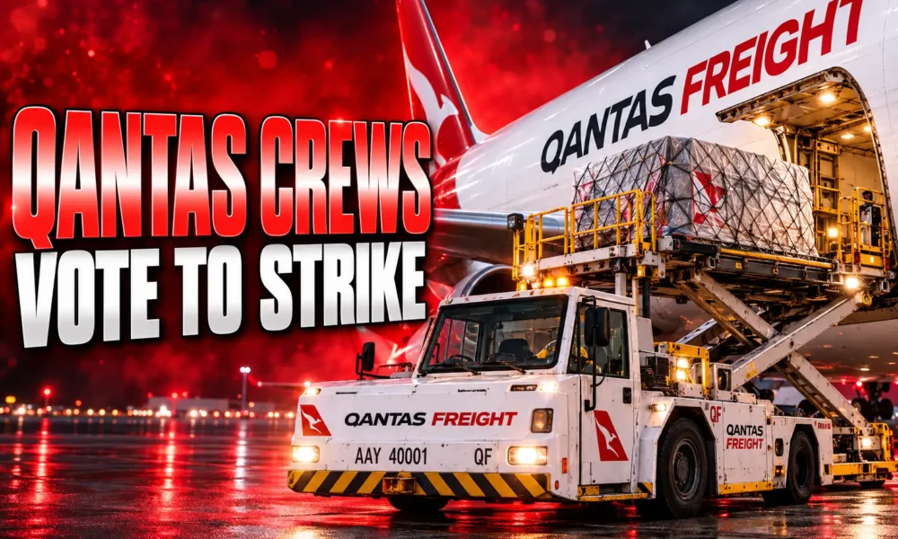Qantas ground crews vote to strike regional ramps