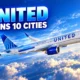 United A321XLR opens 10 new international cities 2027