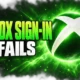 Xbox sign-in failed after client update region overload