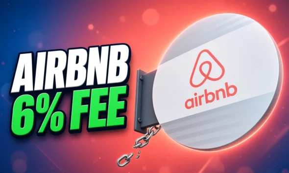 Airbnb direct booking links 6 percent host fee trial