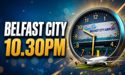 Belfast City Airport 10.30pm flights 7 million passengers