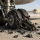 Chicago O'Hare aircraft tire blowouts FAA debris probe