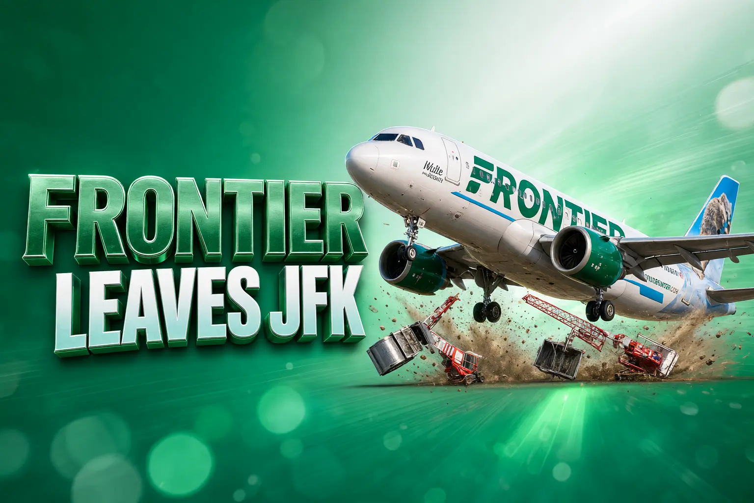 Frontier Airlines last JFK flight Oct. 5 pullout