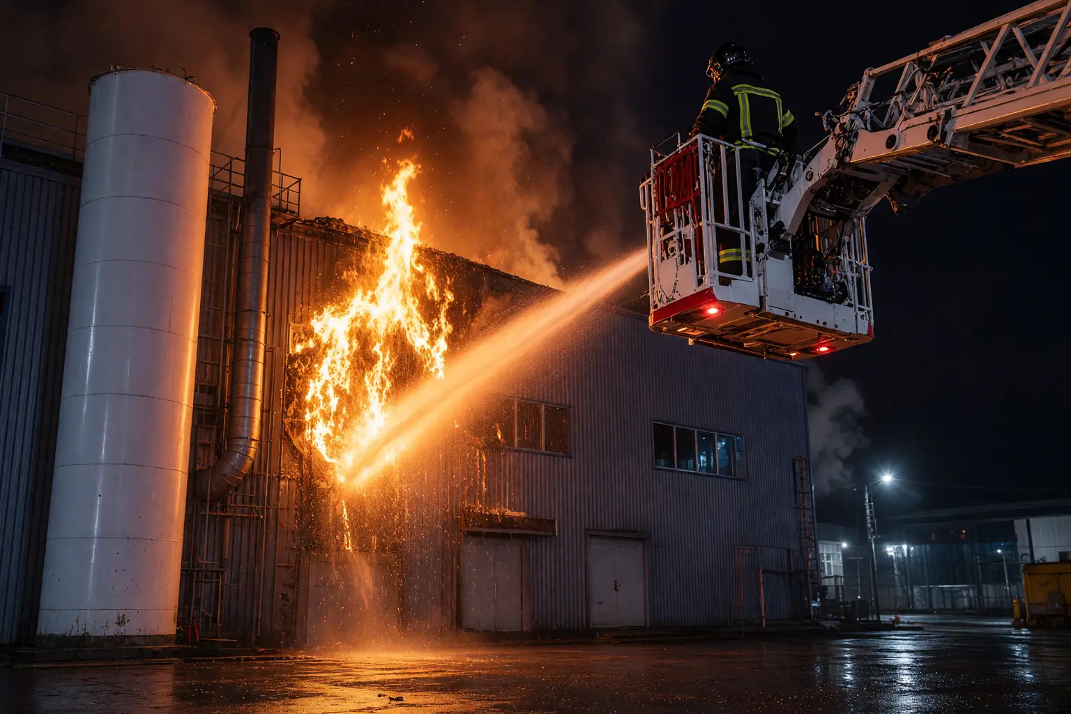 PepsiCo Mykolaiv juice plant warehouse fire no injuries