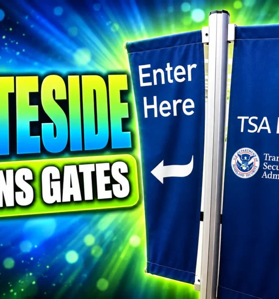 TSA Gateside PreCheck gate visits without ticket