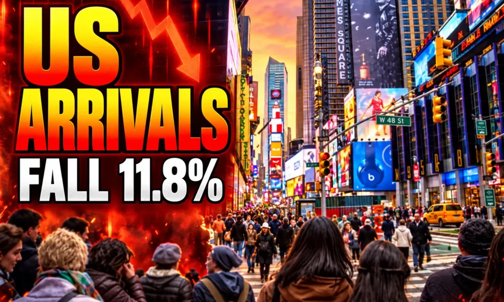 US overseas arrivals fall after World Cup 2026