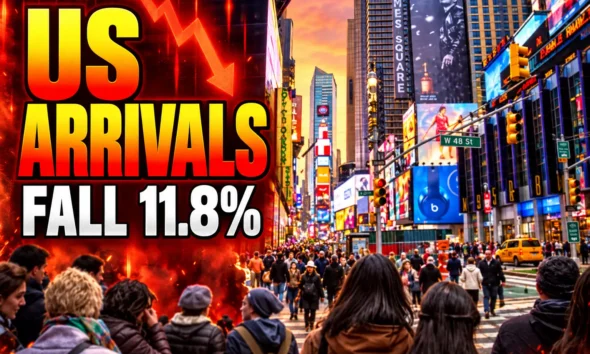 US overseas arrivals fall after World Cup 2026