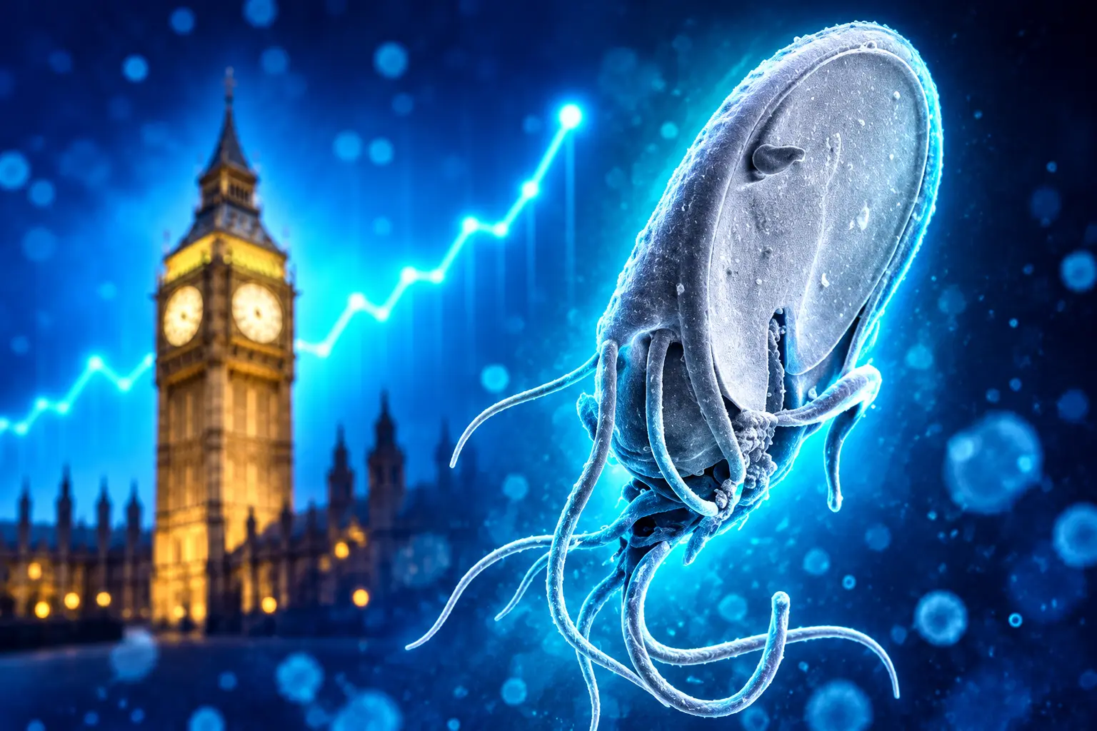 England Giardia cases hit decade high 6069