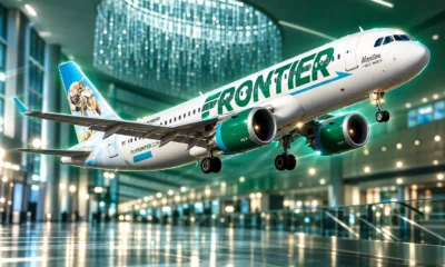 Frontier Airlines last JFK flight October 5