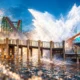 Hersheypark Tidal Force last splash Labor Day