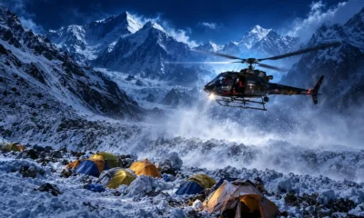 Himlung Himal avalanche killed 15 Nepali kitchen staff