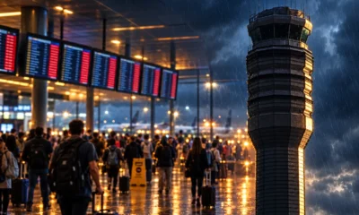 FAA staffing cuts JFK flight cancellations August storms