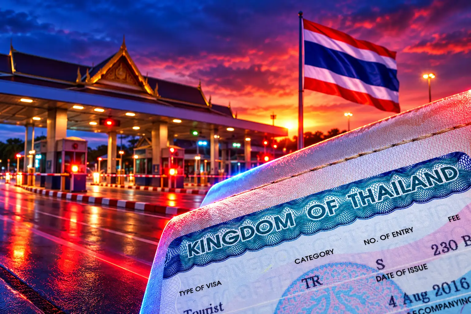 Thailand halves visa-free stays to 30 days
