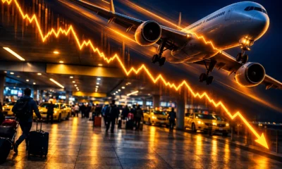 Overseas US arrivals fell 11.8 percent August 2026
