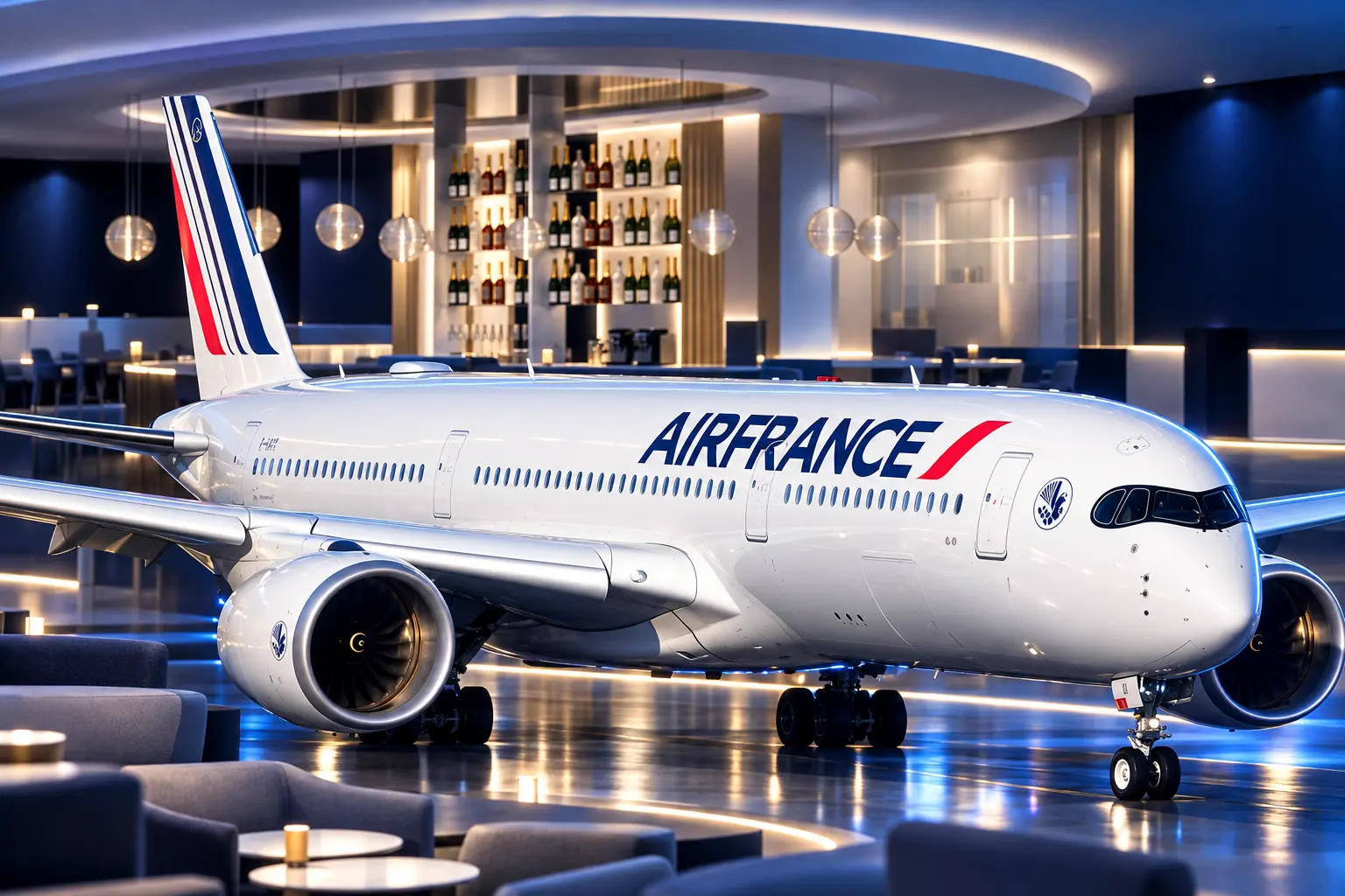 Air France 29000 square foot JFK lounge 2027