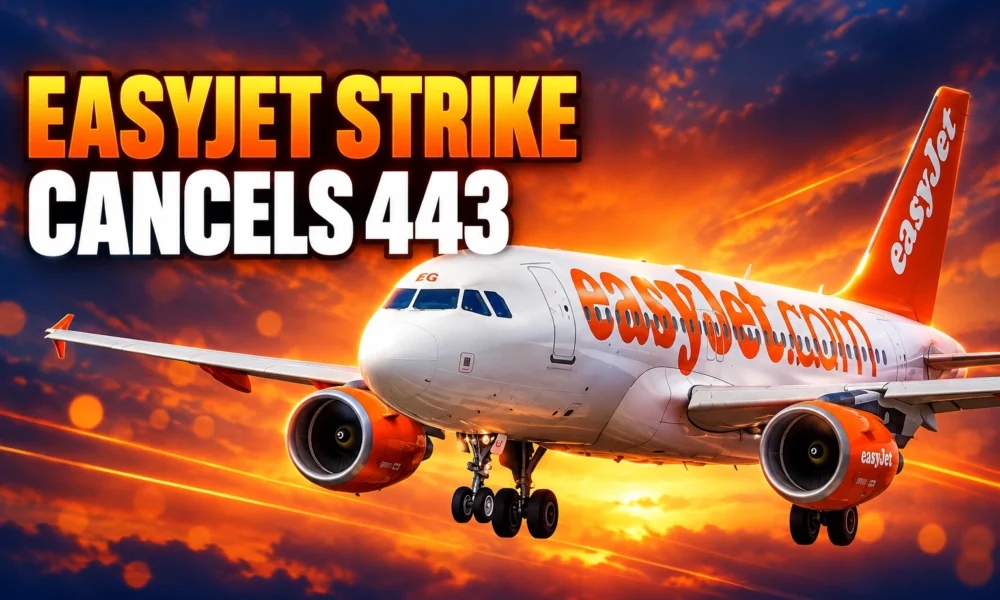 easyJet Portugal cabin crew strike Faro flights