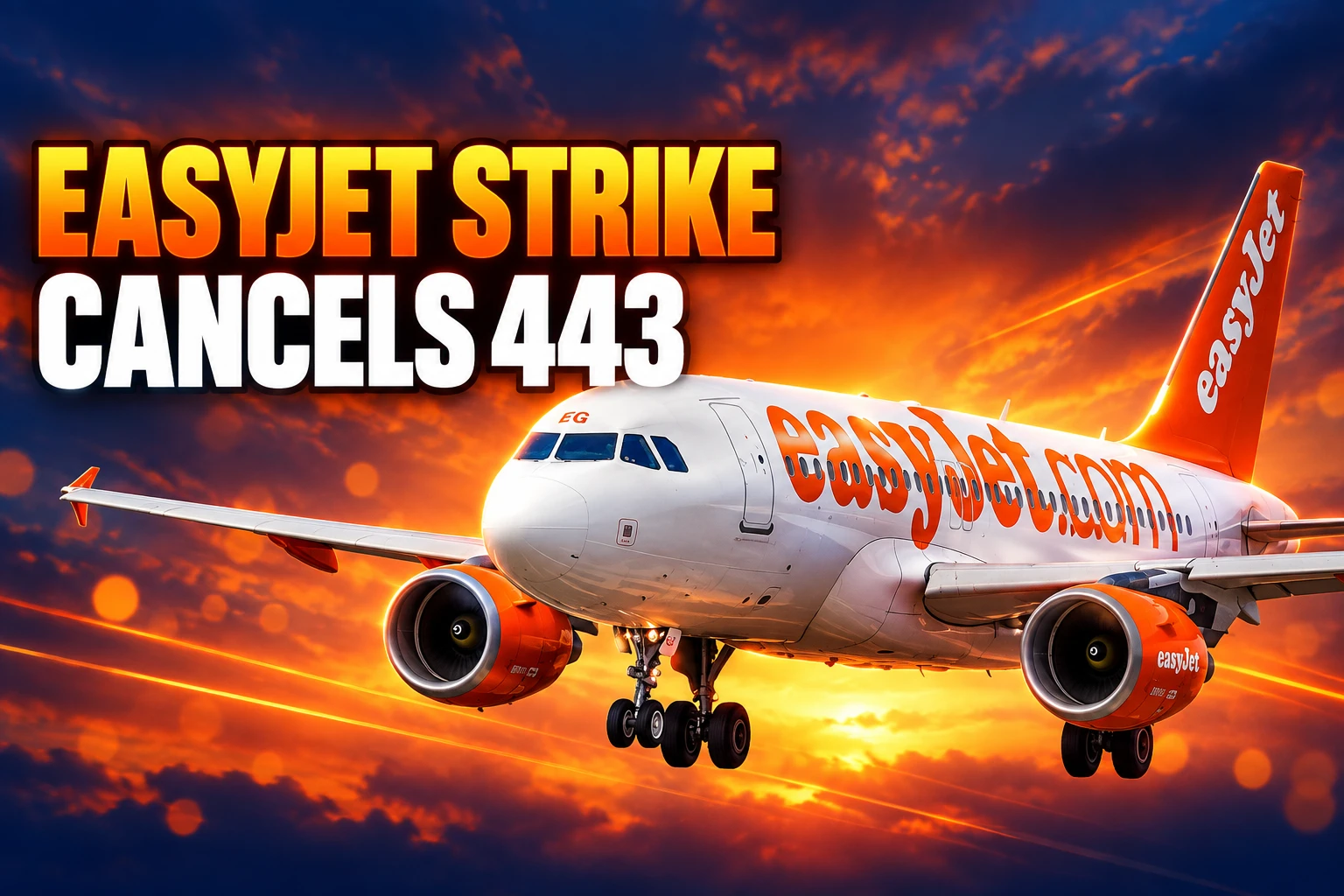 easyJet Portugal cabin crew strike Faro flights