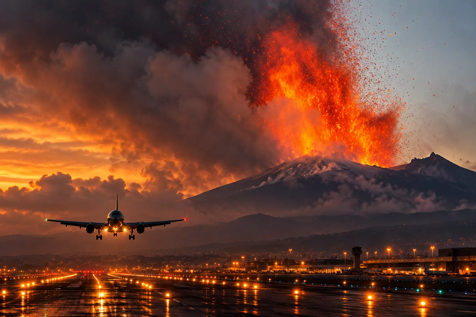 Etna ash closes Catania Fontanarossa again
