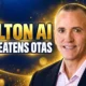 Hilton CIO Michael Leidinger AI agents OTAs threat