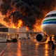 Riyadh King Khalid airport Houthi strike flight cancellations