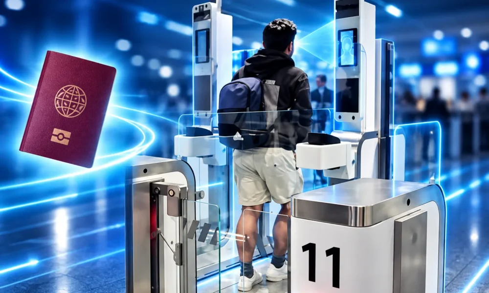 UK eGates skip British passport scan