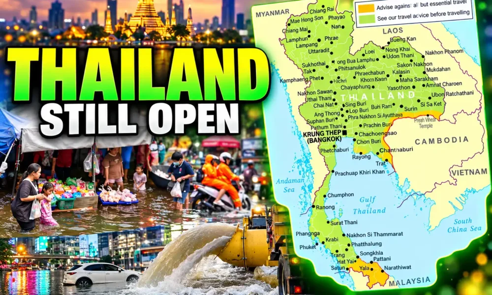 UK flood warning Thailand still open to travellers