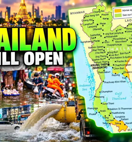 UK flood warning Thailand still open to travellers